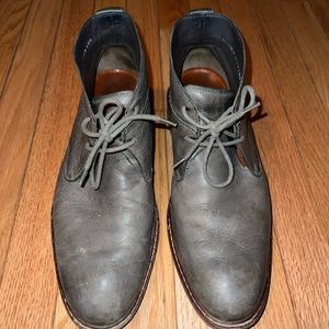 Cole Haan Distressed Leather Chukka Boots